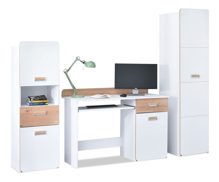Nábytek do studentského pokoje Clerigo 07 (bílá)