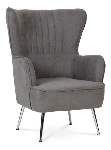 Křeslo ušák Agobios (šedá)