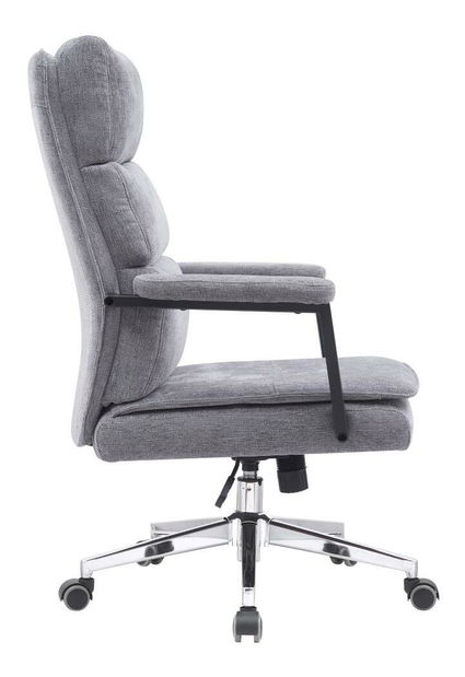 Kancelářské křeslo Zonnos(šedá + chrom)