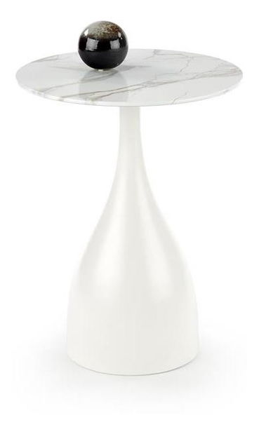 Konferenční stolek Parize (mramor bílý)