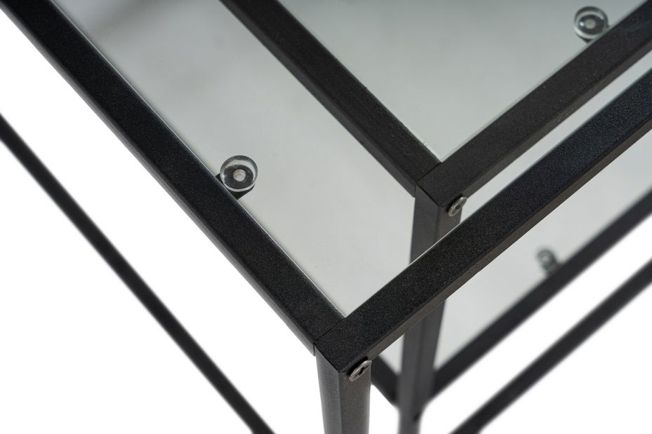 Set 2 ks. konferenčních stolků Sevaga (černá)