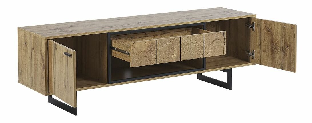 TV stolek/skříňka Bijoux (světlé dřevo)