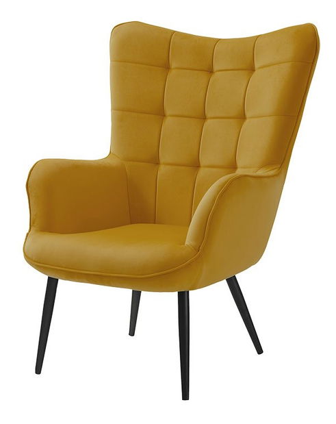 Křeslo Mirjan Rovani s taburetkou (šedá (HCd -39)) *výprodej