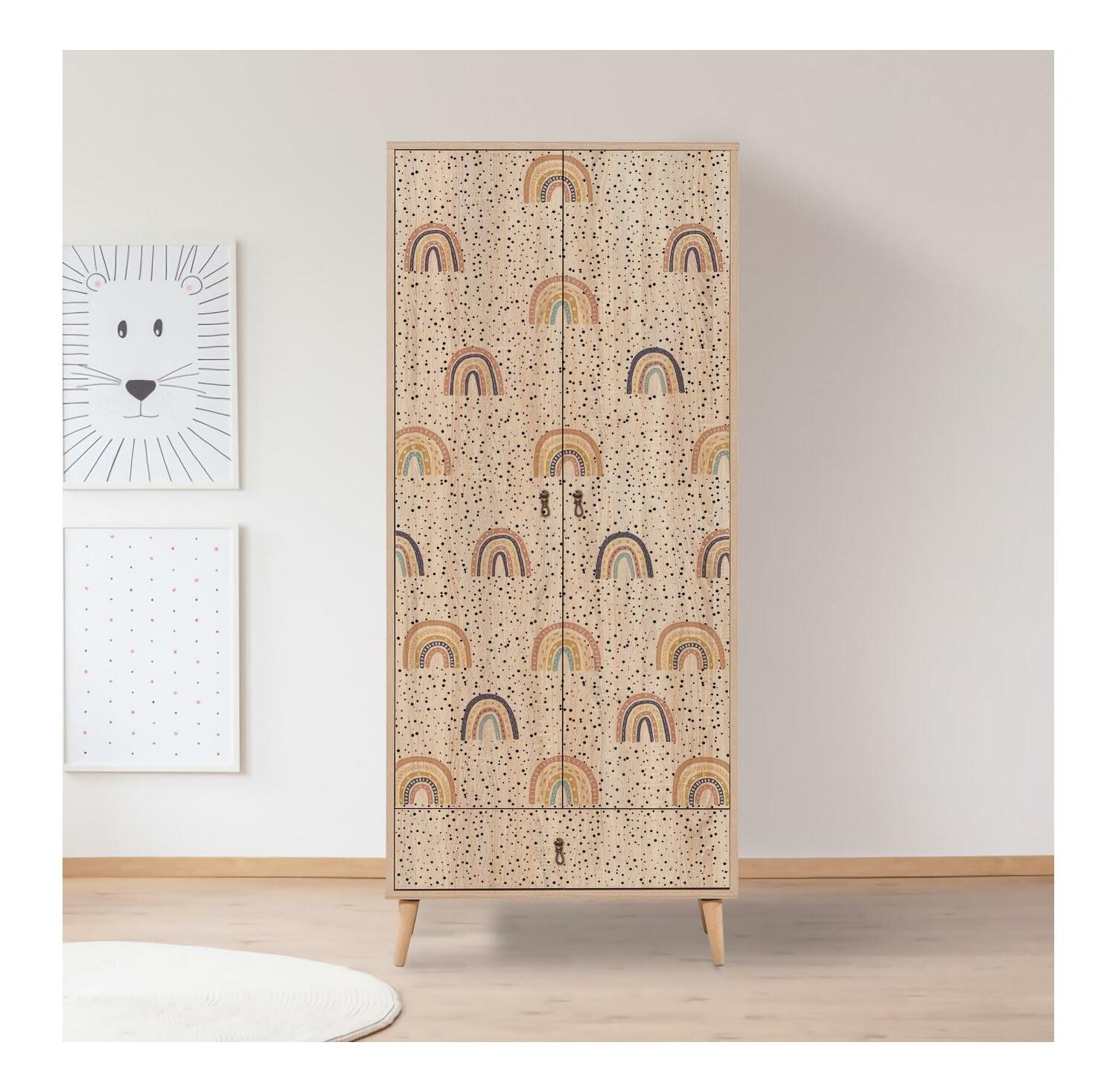 Šatní skříň Cettelona (vícebarevné)