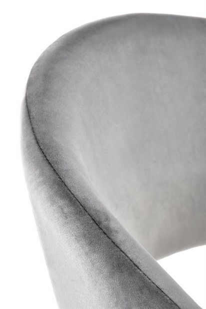 Jídelní židle Kris (šedá + černá)