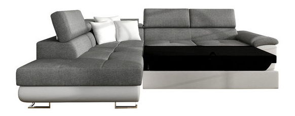 Rohová sedací souprava Alphard (krémová)