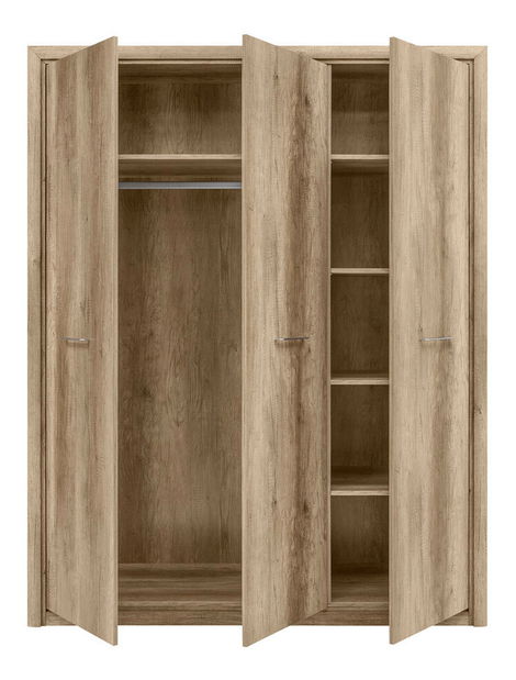 Šatní skříň BRW Koen 2 SZF3D (dub canyon monument)