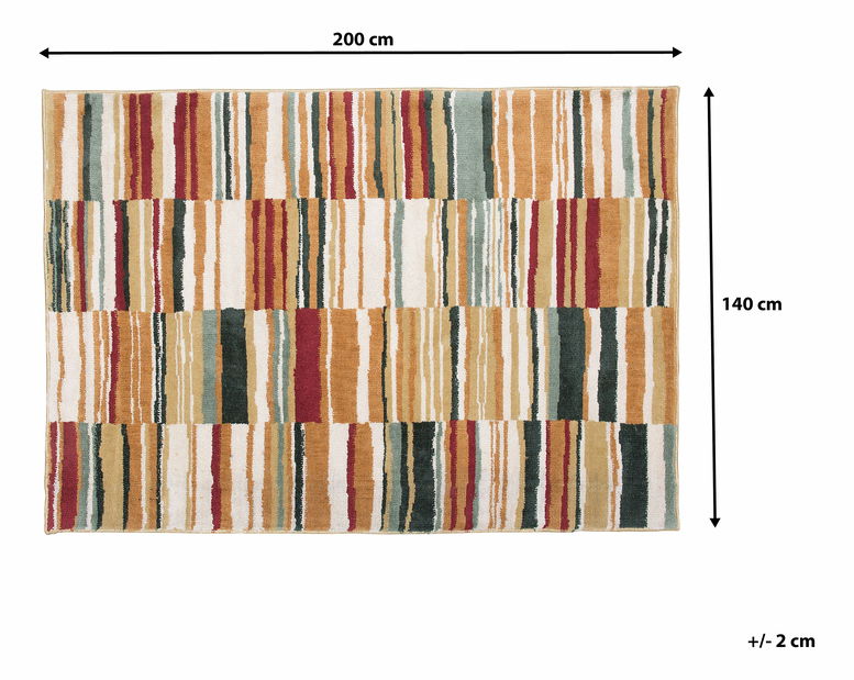 Koberec 140 cm Fatick (pestrá)