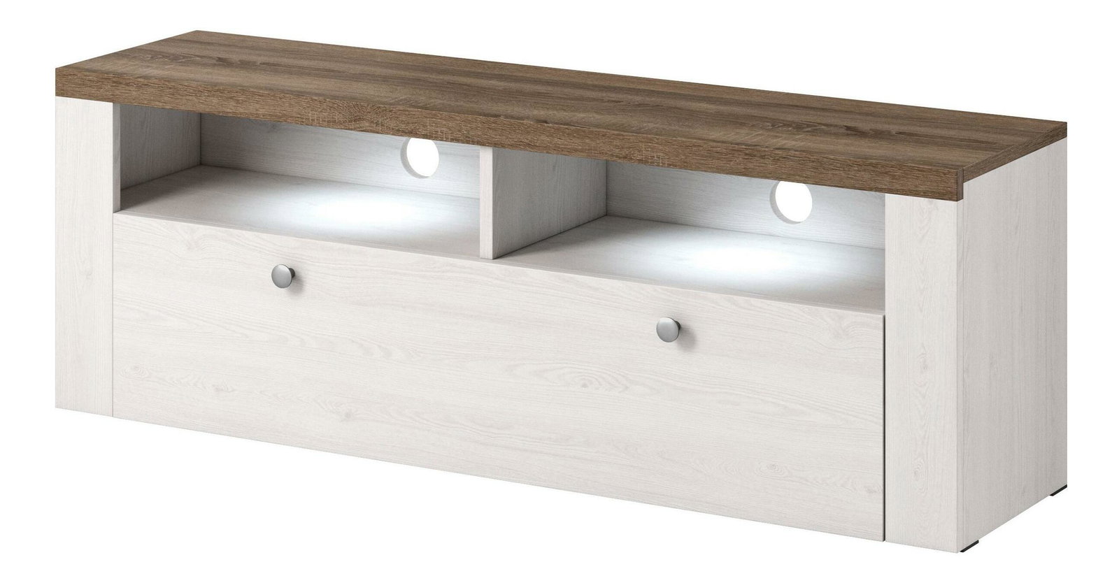 TV stolek Larita Typ 41 (sibiu larche + dub sonoma truflový)