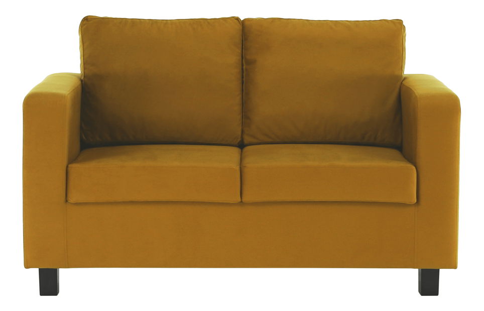 Pohovka dvojsedačka Likuma (hořčicová)