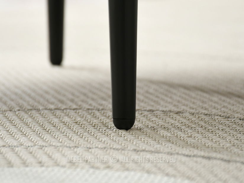 Konferenční stolek Randolf S (černý mramor + černá)