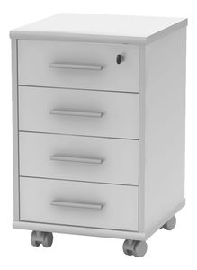 Kancelářský kontejner se zámkem Hansa 2 NEW 12 (bílá)