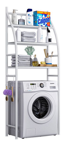 Regál na pračku Vanita (bílá)