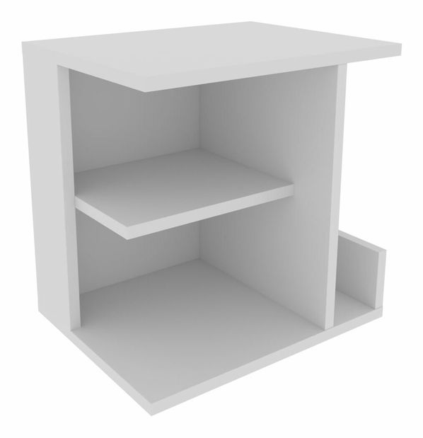 Noční stolek Karamela (bílá)