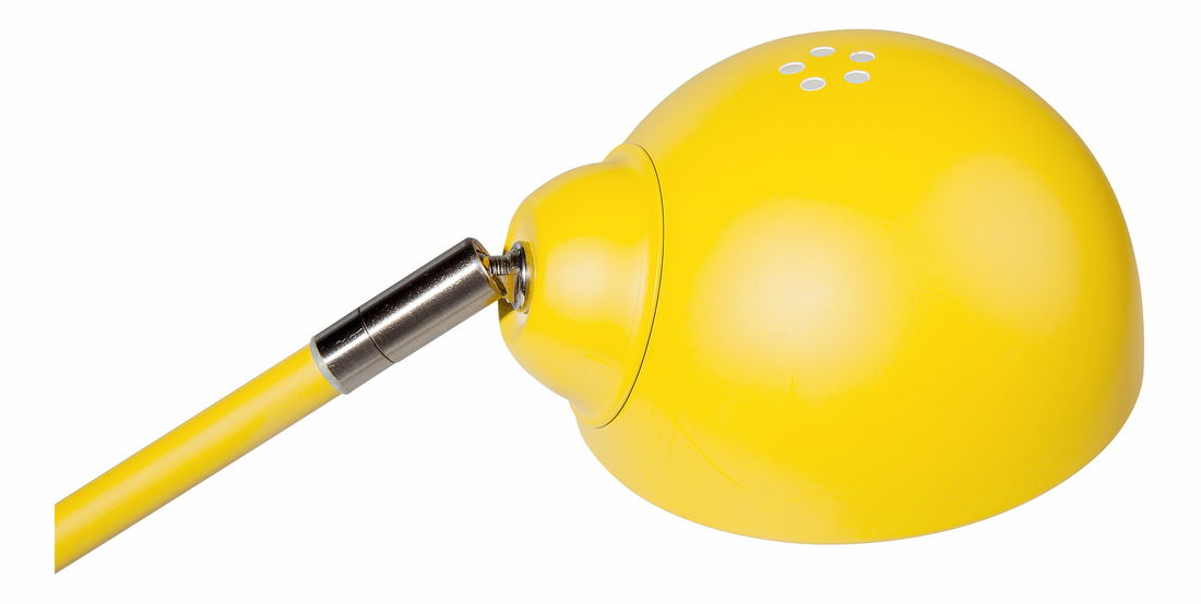 Stolní lampa HELLER (kov) (žlutá)