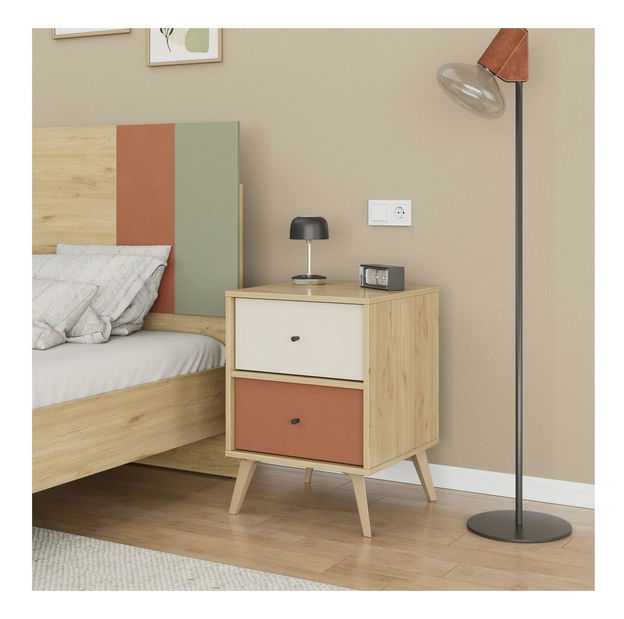 Noční stolek Tara (vícebarevné)