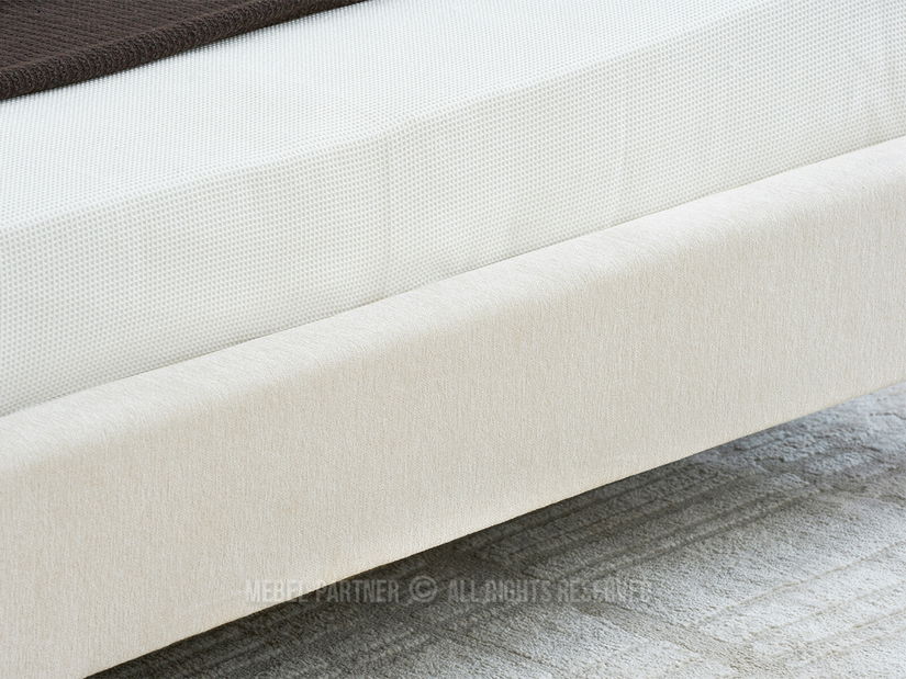 Manželská postel 180 cm Controladas 180 (krémová)