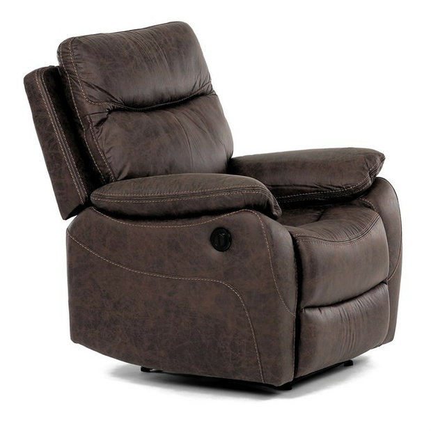 Relaxační křeslo Tělem (hnědá)