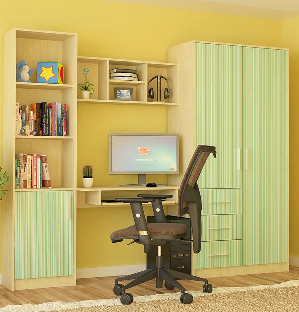 Dětský pokoj Simba rainbow zelená