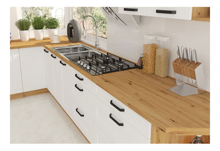 Dolní kuchyňský regál Lesana 2 (hnědá) 30 D OTW BB