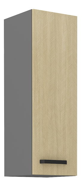 Horní kuchyňská skříňka Scarmi 30 G-90 1F (Antracit)