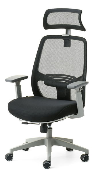 Kancelářské křeslo Largindo (černá + šedá)