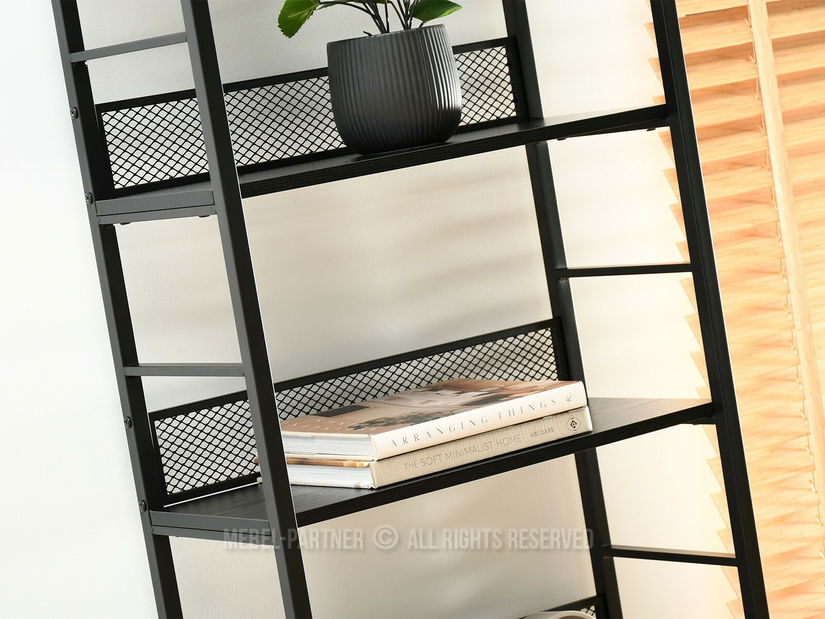 Regál Discutible (černá)