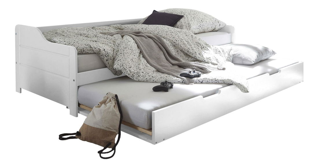 Rozkládací postel Jadis (borovice bílá)