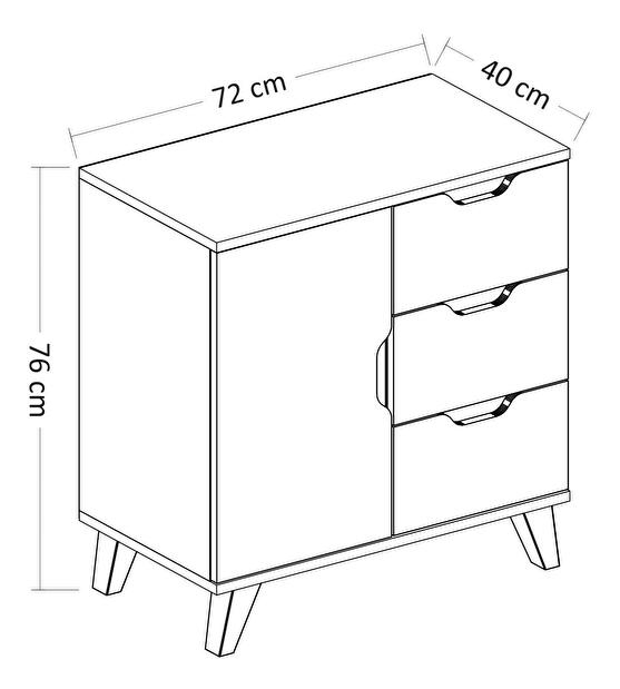 Ložnice Venezia 3+1 (bílá)