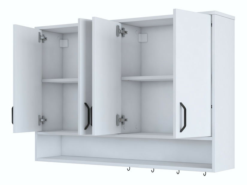 Kuchyňská horní skříňka Jeano (bílá)