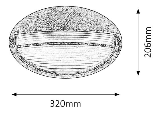 Venkovní svítidlo Hektor 8496 (antická zlatá)