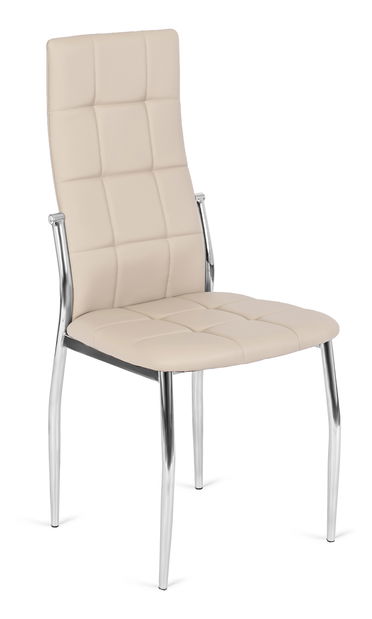 Jídelní židle Marinaleda (béžová ekokůže)