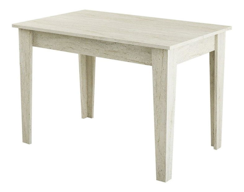 Jídelní stůl Kloe (pro 4 osoby) (travertin)