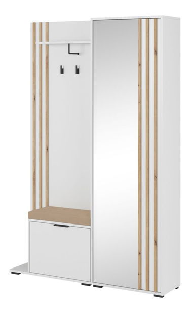 Předsíň Nelliana (bílá) s polštářem