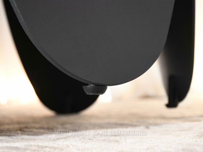 Jídelní stůl Facilidades (mramor + černá)