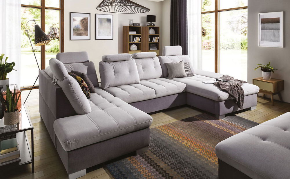 Rohová sedací souprava Cerasta U (P)