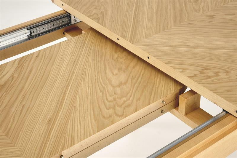 Jídelní stůl Edmund (dub) (pro 6 a více osob)