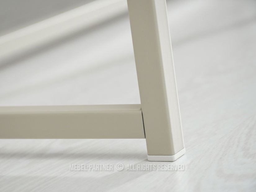 Konzolový stolek Norma M (popelaváo béžová + krémová)