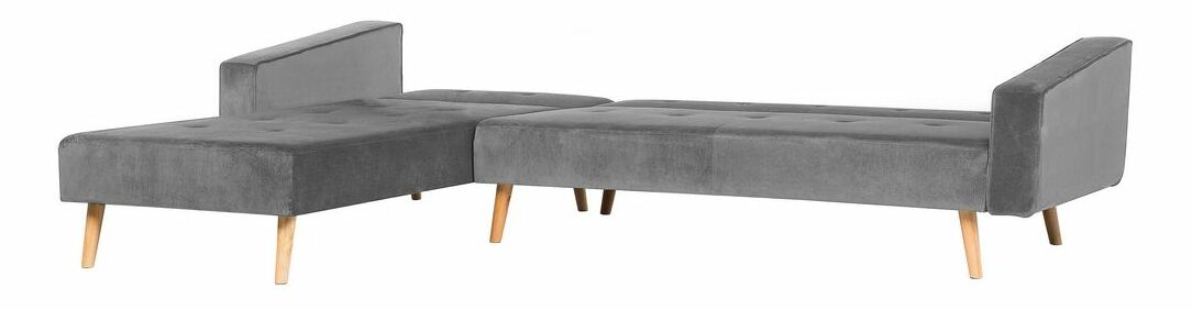 Rohová sedací souprava Vanto (šedá) (L)