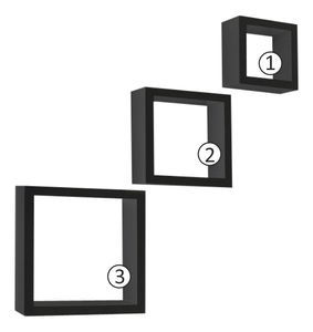 Police (3 ks) Kvoro (černá)