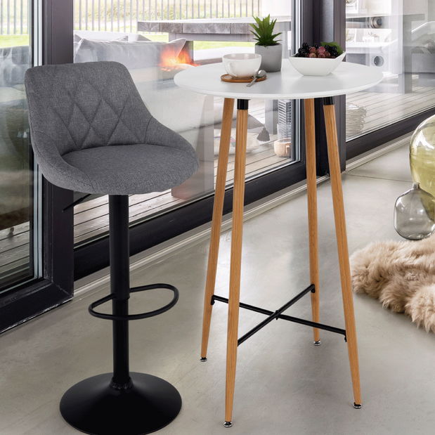 Barový stůl Imano (bílá)