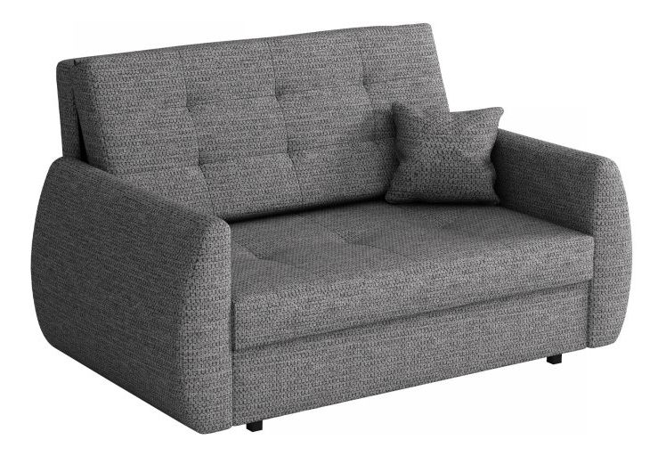 Rozkládací pohovka Carivia Art II (tmavě šedá) (s úl. prostorem)