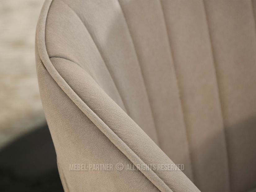 Jídelní židle Finalizaba (béžová + černá)