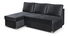 Rohová sedačka Manimi 03 (černá) (L)