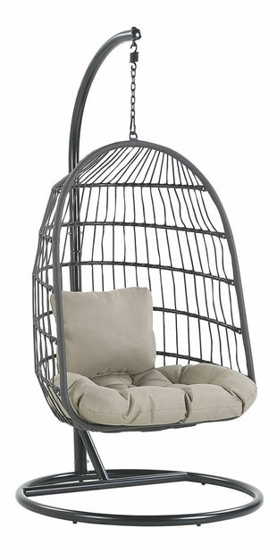 Závěsné křeslo Arild (černá)