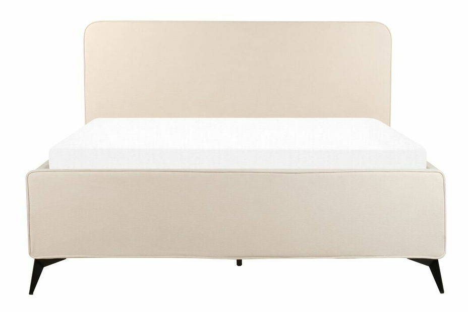 Manželská postel 160 cm Vardel (béžová) (s roštem) *výprodej