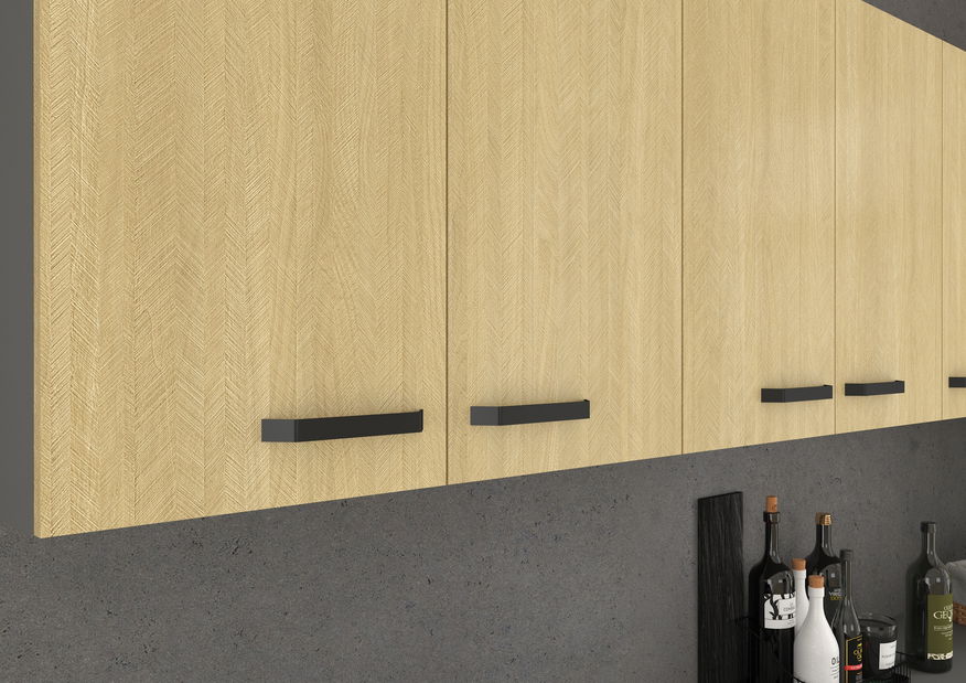 Dvířka na vestavěnou myčku Scarmi ZM 570x596 (Herringbone scandi)