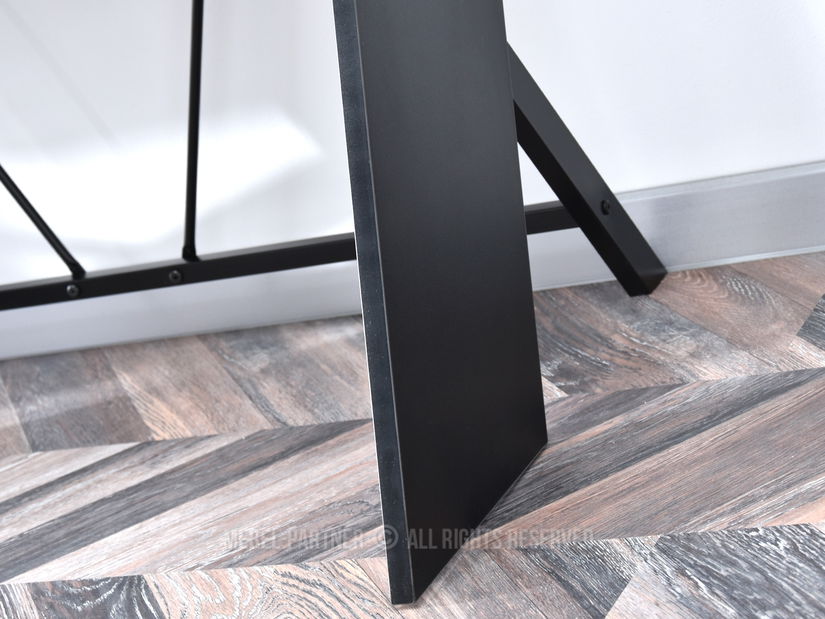 PC stolek Aspart (beton + černá)