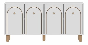 Komoda Oriondo (bílá)