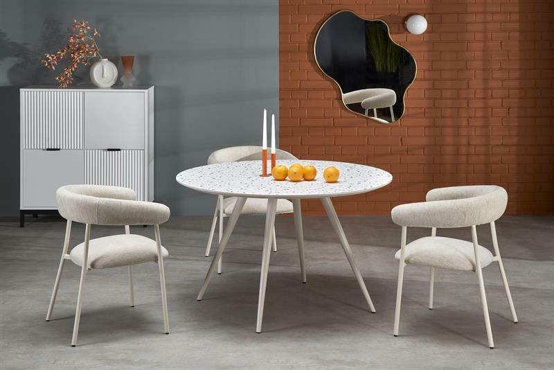 Jídelní stůl Artemiso (bílá) (pro 4 osoby)